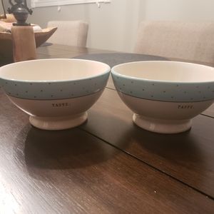 Rae dunn bowls (set of 2)